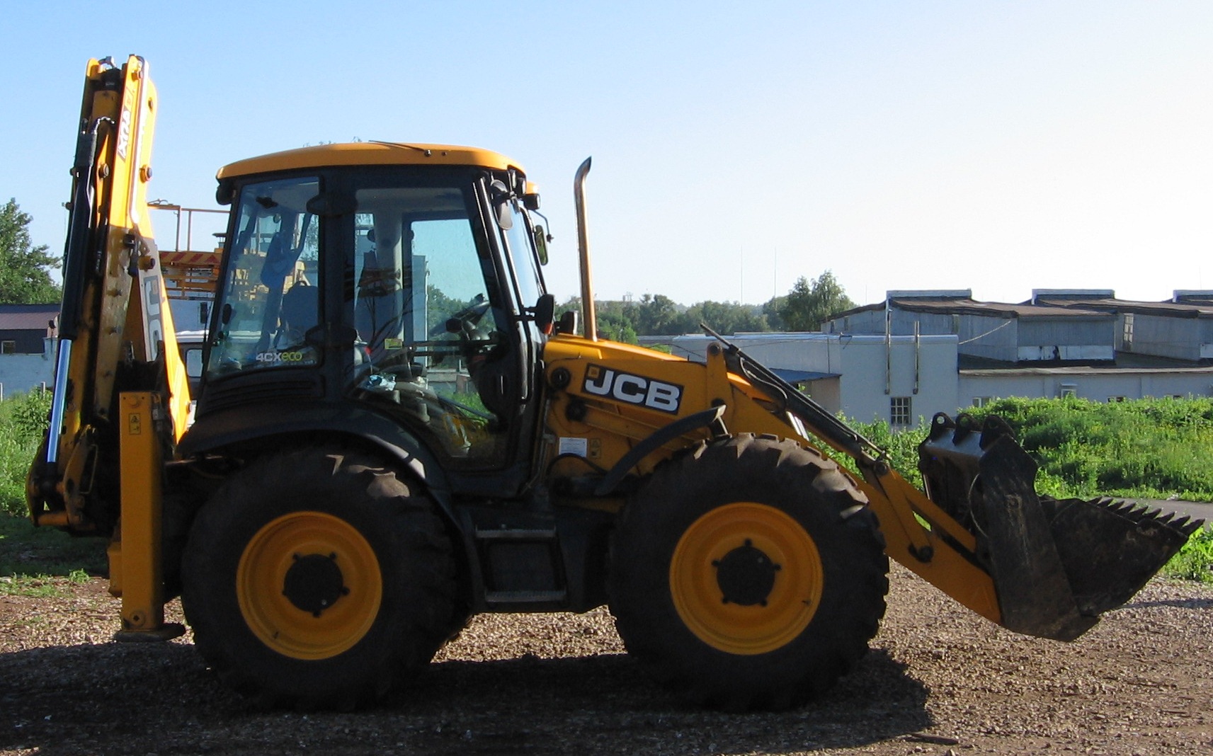 Экскаватор-погрузчик JCB 4CX ямобур